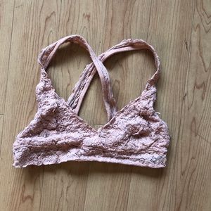 Peach colored BRALETTE